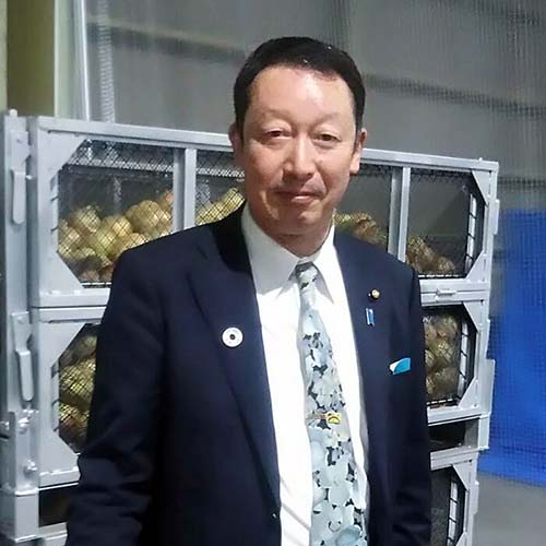 6/29 西区山田のJA全農新潟たまねぎ広域出荷施設を視察させていただきました。