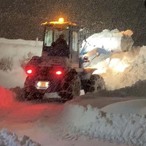 記録的な豪雪のなか、毎日雪との格闘、本当にお疲れ様です。