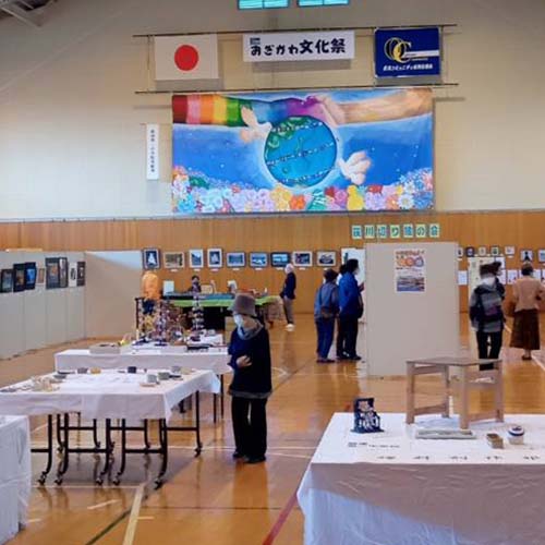 11/３㈭～５㈯　荻川コミュニティセンターで文化祭が開催されています。