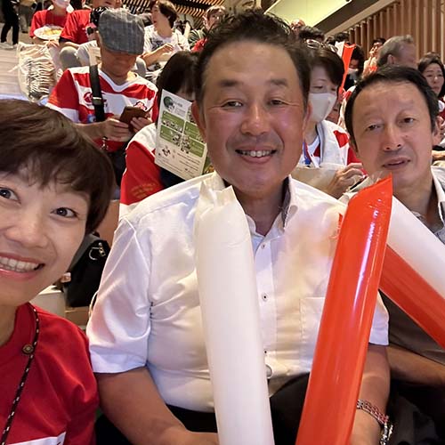 9/10㈰　ラグビーW杯の(ラグビー)日本vsチリのPVに行って来ました。