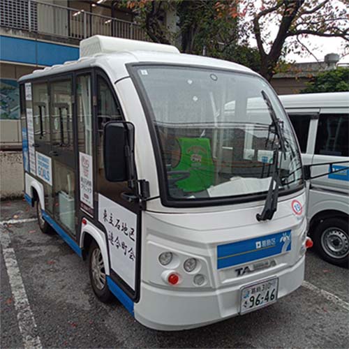 11/21㈭　東京葛飾において、グリスロの視察をして来ました。