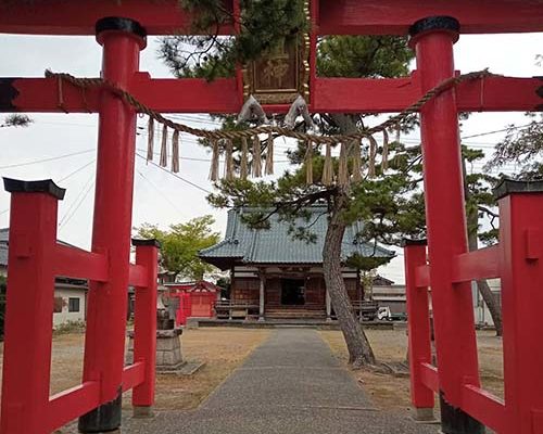 2026/4/15㈬　結道祖神社の春まつりでした。