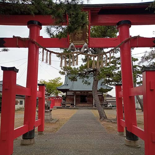 2026/4/15㈬　結道祖神社の春まつりでした。