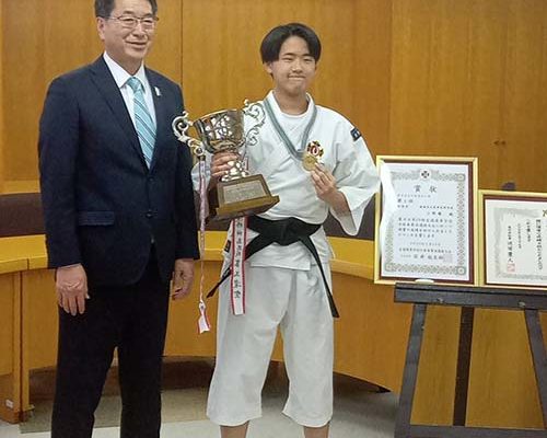 2026/5/12㈫　中原市長に優勝報告して来ました。