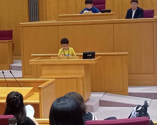 2026/8/4㈫　動く市政教室「市議会子どもチャレンジ」（新潟市役所・市議会）